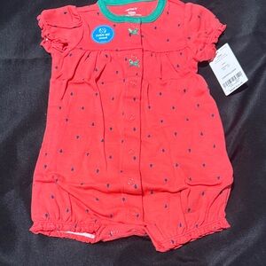 Carter's Red and Green Kids Matching Set